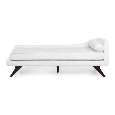Cagle Mid Century Modern Fabric Chaise Lounge - Christopher Knight Home 11 Cagle Mid Century Modern Fabric Chaise Lounge - Christopher Knight Home - Image 11