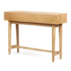 Warthen Boho Handcrafted 4 Drawer Console Table Natural - Christopher Knight Home -Furniture Promotion Series GUEST e09cc8a5 54b2 48cf bc8d 419ced33f865