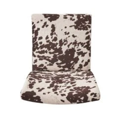 Set Of 2 Kassi Cowhide Print Upholstered Accent Chair - Christopher Knight Home -Furniture Promotion Series GUEST e13ebf5e 0891 44ca a86f 85990befcc3b