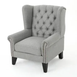 Laird Traditional Winged Accent Chair - Christopher Knight Home 11 Laird Traditional Winged Accent Chair - Christopher Knight Home -Furniture Promotion Series GUEST e28558d3 1779 4b71 ba8f 01e3a881a9ce