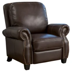Torreon Faux Leather Recliner Club Chair Dark Brown - Christopher Knight Home -Furniture Promotion Series GUEST e3dbfd2e 302d 45c7 a823 220b3b67d956
