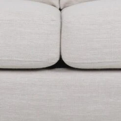 Dallin Contemporary Fabric 3 Seater Sofa Beige/Silver - Christopher Knight Home -Furniture Promotion Series GUEST e40a745d 9c45 45e1 be2c 1b76cf8c22fd