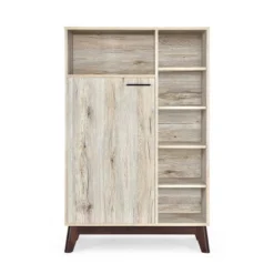 Rattler Mid-Century Modern Multi Functional Cabinet - Christopher Knight Home -Furniture Promotion Series GUEST e6ccbe36 5f0e 47af bd50 ea899ebdbeef