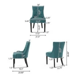 Set Of 2 Hayden Tufted Dining Chairs - Christopher Knight Home -Furniture Promotion Series GUEST e7be4431 1335 4bd4 8ce2 9838320cf1e0