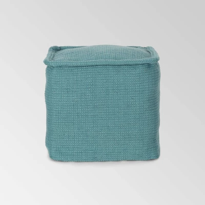 Cadence Boho Yarn Pouf - Christopher Knight Home 5 Cadence Boho Yarn Pouf - Christopher Knight Home - Image 5