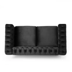 Brinkhaven Modern Glam Tufted Velvet Loveseat With Nailhead Trim - Christopher Knight Home 13 Brinkhaven Modern Glam Tufted Velvet Loveseat With Nailhead Trim - Christopher Knight Home -Furniture Promotion Series GUEST eca0083e 5ef9 4c65 8bae c89aa70087b7