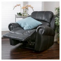 Charlie Faux Leather Glider Recliner Club Chair - Christopher Knight Home -Furniture Promotion Series GUEST ecfa20c0 8138 4a3b 8388 3e82a7b2d964