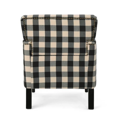 Harrison Tufted Club Chair - Christopher Knight Home 4 Harrison Tufted Club Chair - Christopher Knight Home - Image 4