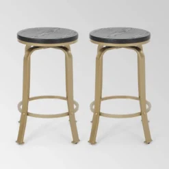 Set Of 2 Skyla Modern Industrial Swivel Counter Height Barstool - Christopher Knight Home -Furniture Promotion Series GUEST ef2540e9 16ae 4aa1 9342 c68d20062fb7