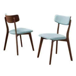 Set Of 2 Chazz Mid-Century Dining Chair - Christopher Knight Home -Furniture Promotion Series GUEST efd22e81 a47d 4a6b b52b 2c2ac84a5426