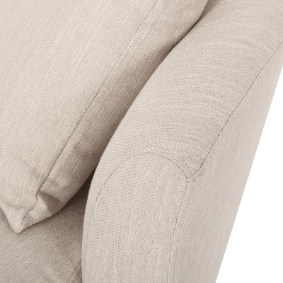 Smyrna Contemporary Upholstered Swivel Club Chair - Christopher Knight Home 8 Smyrna Contemporary Upholstered Swivel Club Chair - Christopher Knight Home - Image 8