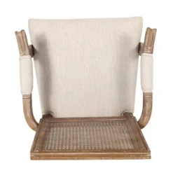 Set Of 2 Maria French Country Wood And Cane Upholstered Dining Chairs - Christopher Knight Home -Furniture Promotion Series GUEST f2281338 2dae 4260 ae89 d0ceb7abf8ca 2