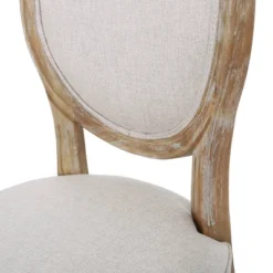 Set Of 4 Phinnaeus French Country Fabric Dining Chairs Beige/Natural - Christopher Knight Home -Furniture Promotion Series GUEST f38848e0 c0aa 4ad6 af71 2088581c6b73