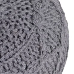 Mccardell Handcrafted Boho Fabric Pouf Charcoal - Christopher Knight Home -Furniture Promotion Series GUEST f3f3c397 c527 4d5a 9b99 632f1aafaac4