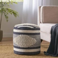 Lucknow Boho Handcrafted Fabric Cylinder Pouf - Christopher Knight Home 22 Lucknow Boho Handcrafted Fabric Cylinder Pouf - Christopher Knight Home -Furniture Promotion Series GUEST f4c3ef77 ab56 4352 8203 44d593477c46