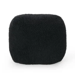 Moloney Modern Microfiber Chenille Round Pouf - Christopher Knight Home -Furniture Promotion Series GUEST f8997744 21d8 445b 85ef cd993c00b061