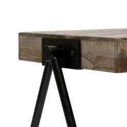Gurley Handcrafted Modern Industrial Mango Wood Side Table Gray/Black - Christopher Knight Home -Furniture Promotion Series GUEST f92ebf66 e76c 4d93 9ce6 7b3330dd2e3e