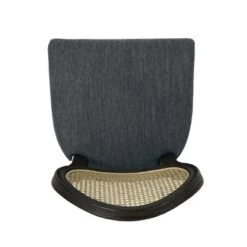 2pc Govan French Country Wooden Counter Height Barstools With Upholstered Seating Charcoal/Black - Christopher Knight Home -Furniture Promotion Series GUEST f9a9d883 2303 4347 af2d 54ee57626421