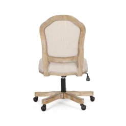 Scilley French Country Upholstered Swivel Office Chair - Christopher Knight Home -Furniture Promotion Series GUEST fa42abb9 87a4 4bd5 9f08 19e48ff834b4