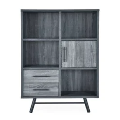 Hulbert Modern Industrial 6 Shelf Multi Functional Cabinet - Christopher Knight Home 22 Hulbert Modern Industrial 6 Shelf Multi Functional Cabinet - Christopher Knight Home -Furniture Promotion Series GUEST fbcb3bed 87b0 4d4d 8c7f 03c73913ea5f