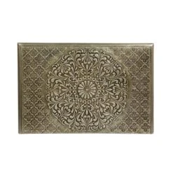 Deschutes Handcrafted Boho 3 Drawer Nightstand Silver - Christopher Knight Home -Furniture Promotion Series GUEST fbd13518 0209 403d 9d91 32670b22e5c0