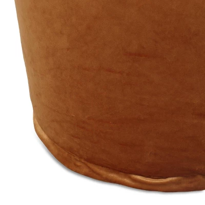 Gwinnett Modern Velveteen Cylinder Pouf - Christopher Knight Home 5 Gwinnett Modern Velveteen Cylinder Pouf - Christopher Knight Home - Image 5